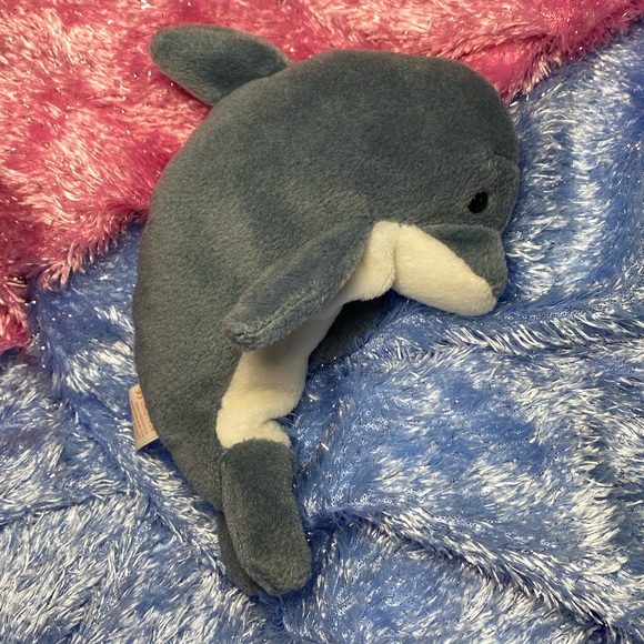 🎁4/$25🎁Waves Beanie Baby Dolphin - Picture 2 of 12
